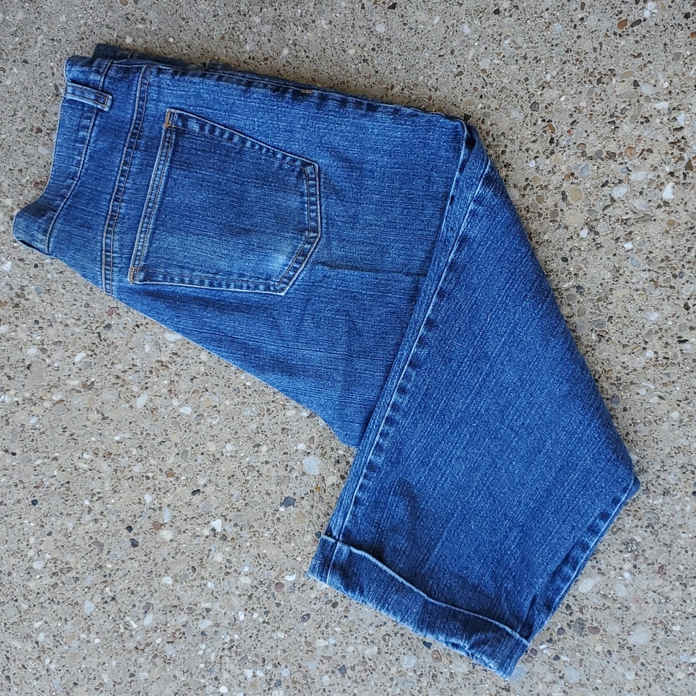 Jones Sport Stretch Crop Jeans Women's 6 High Rise